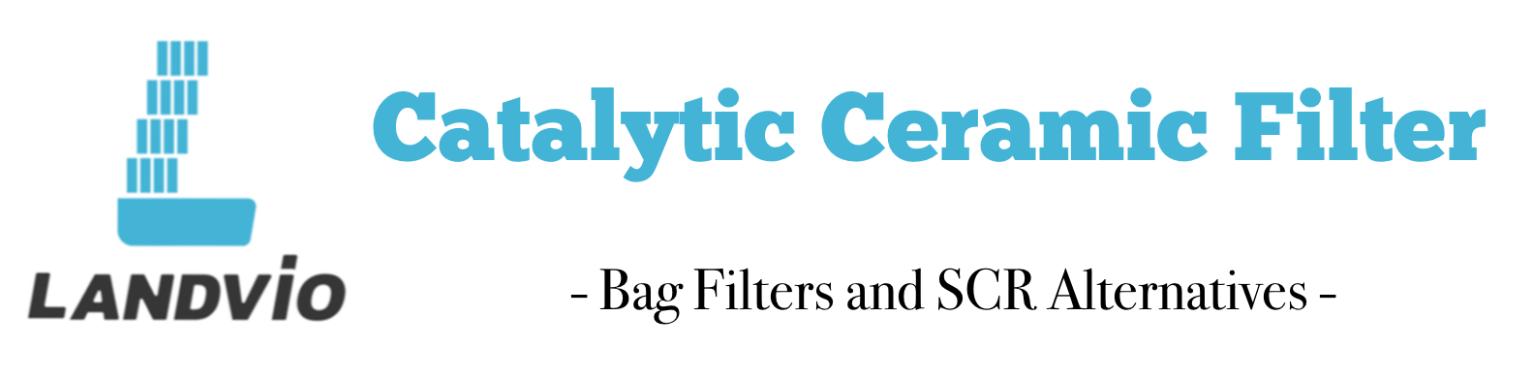 Landvio ceramic catalytic filter logo